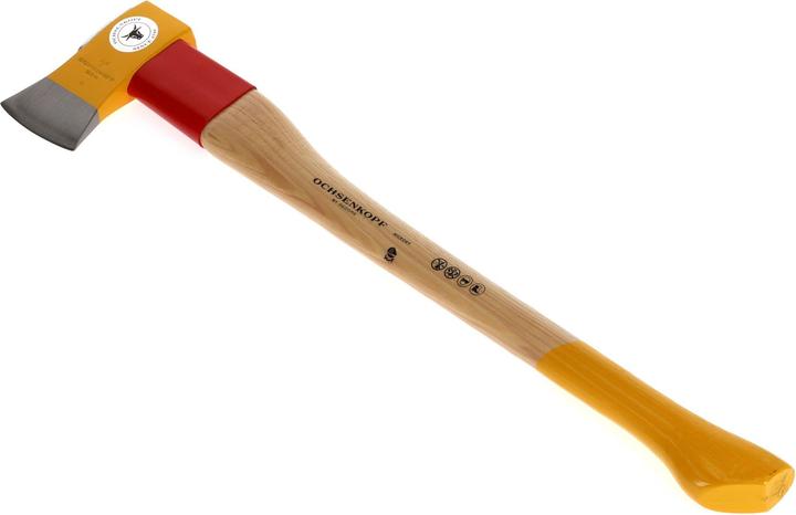 Produktbild Ochsenkopf OX 648 H-1257 SPALT-FIX-Axt ROTBAND-PLUS mit 70cm Hickorystiel
