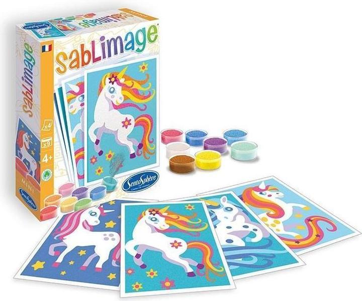 Produktbild Sentosphere Sandbilder Mini Einhörner