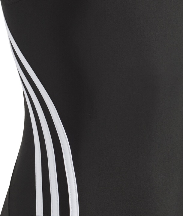 Produktbild adidas 3-Stripes, Badeanzug, Schwarz-Weiss, 910A, Mädchen (140)