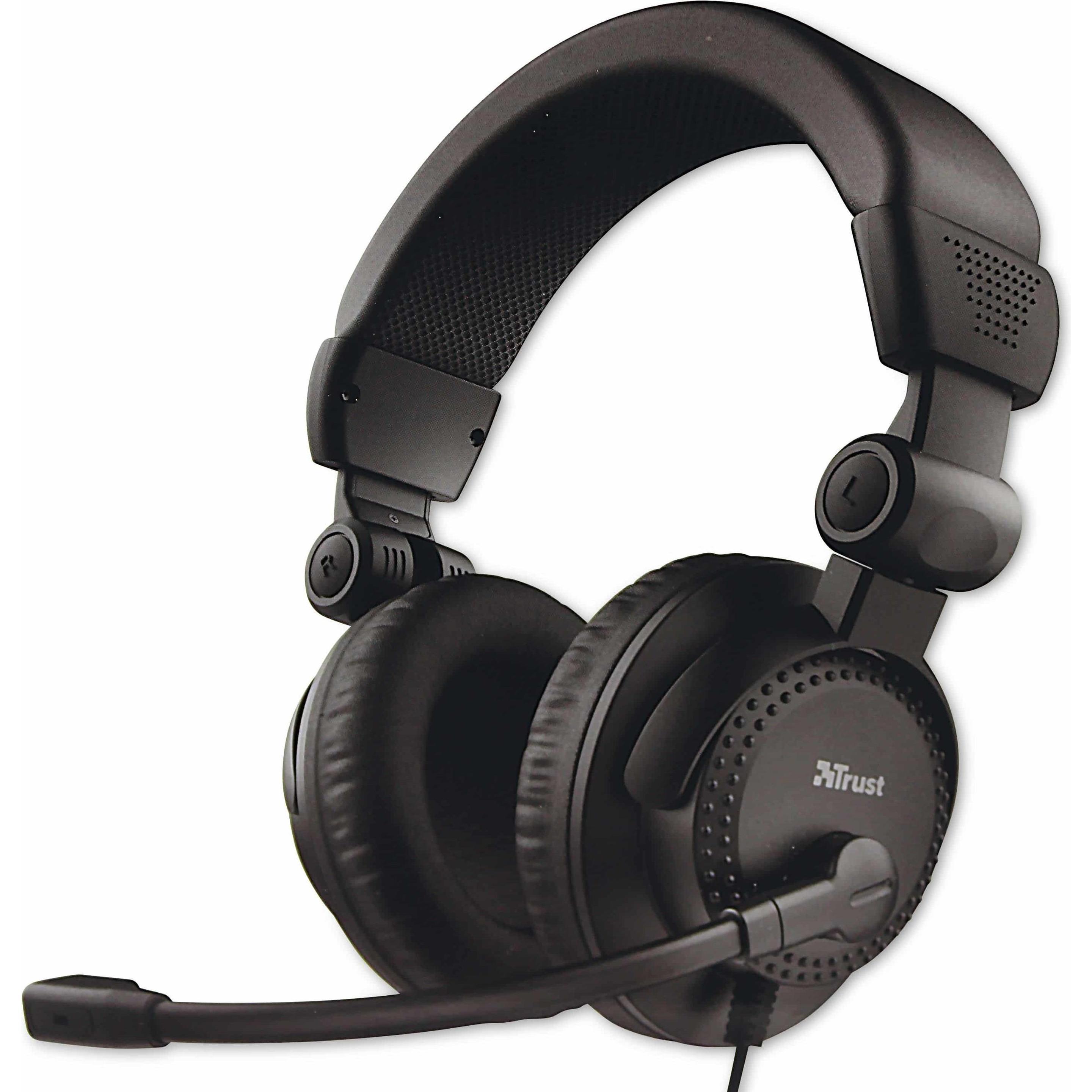 Trust Como (Bedraad), Gaming headset, Zwart