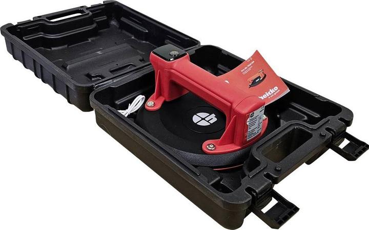 Heicko PH618A Ventouse à 1 tête avec pompe à vide et vacuum électrique intégrés (150 kg)