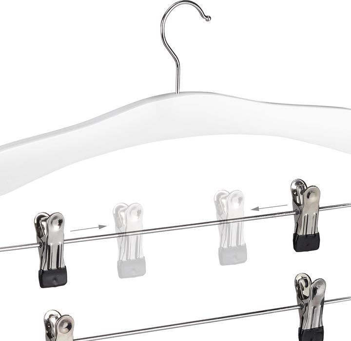 Produktbild Relaxdays 2x Mehrfach-Kleiderbügel (2x)
