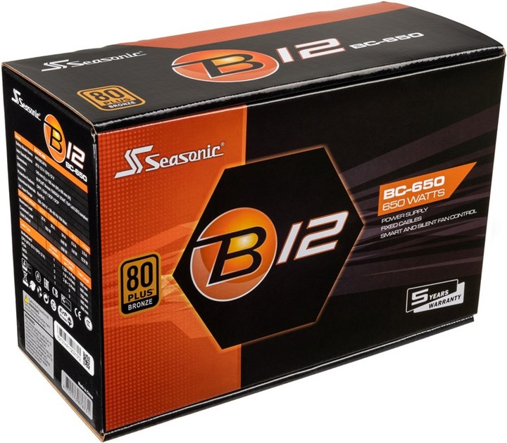 Produktbild Seasonic B12 (650 W)