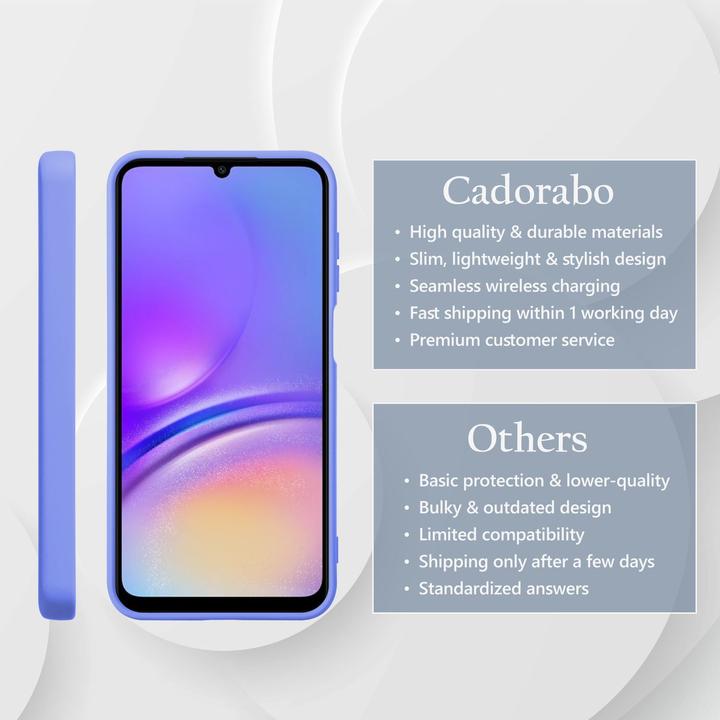 Image du produit Cadorabo Coque pour Samsung Galaxy A06 TPU Liquid Silicone Case (Samsung Galaxy A06)