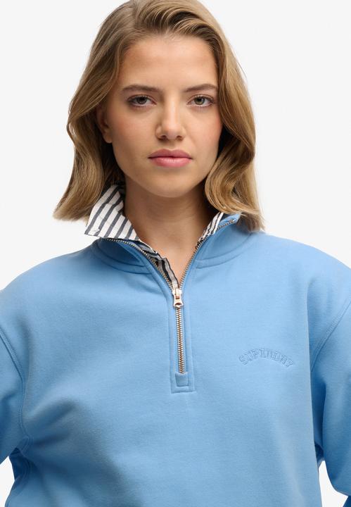 Image du produit Superdry Pull à Demi-Zip Logo Essentiel (M)