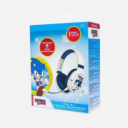 Actual product image OTL Technologies Sonic Boom SH0900 Headphones & Headset Wired Headband Gaming Blue, White (Cable)