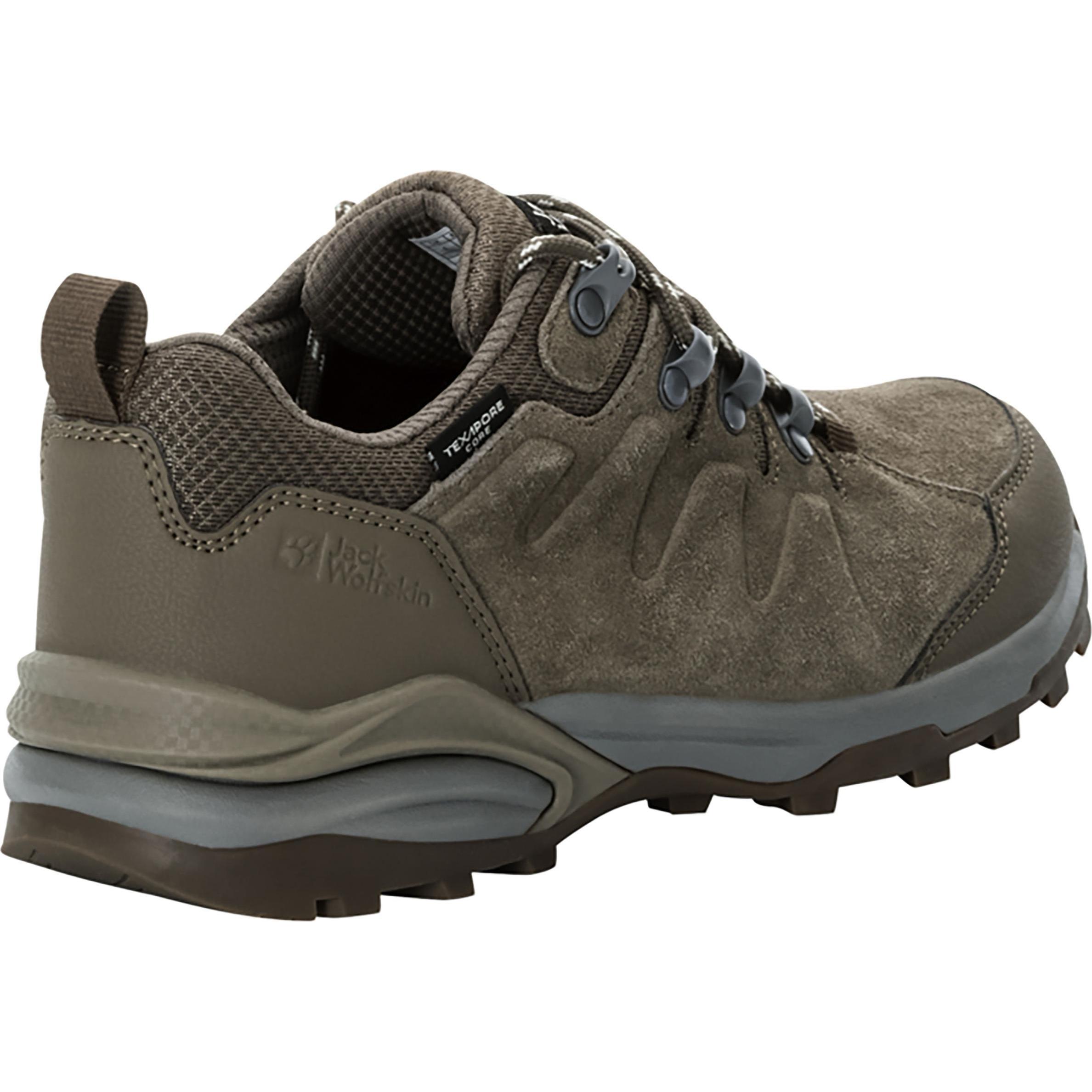 Thumbnail - Jack Wolfskin, Damen, Wanderschuhe, Refugio Texapore Low W (38), Braun