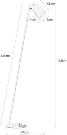 Actual product image Markslöjd MARKSLOJD Carrie 1L Floor Lamp Black (GU10)