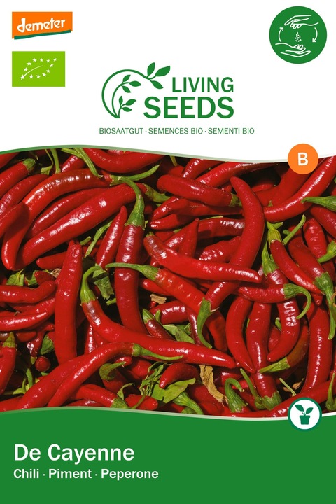 Immagine prodotto Living Seeds Scharfe Chili, de Cayenne (Semi di verdura)