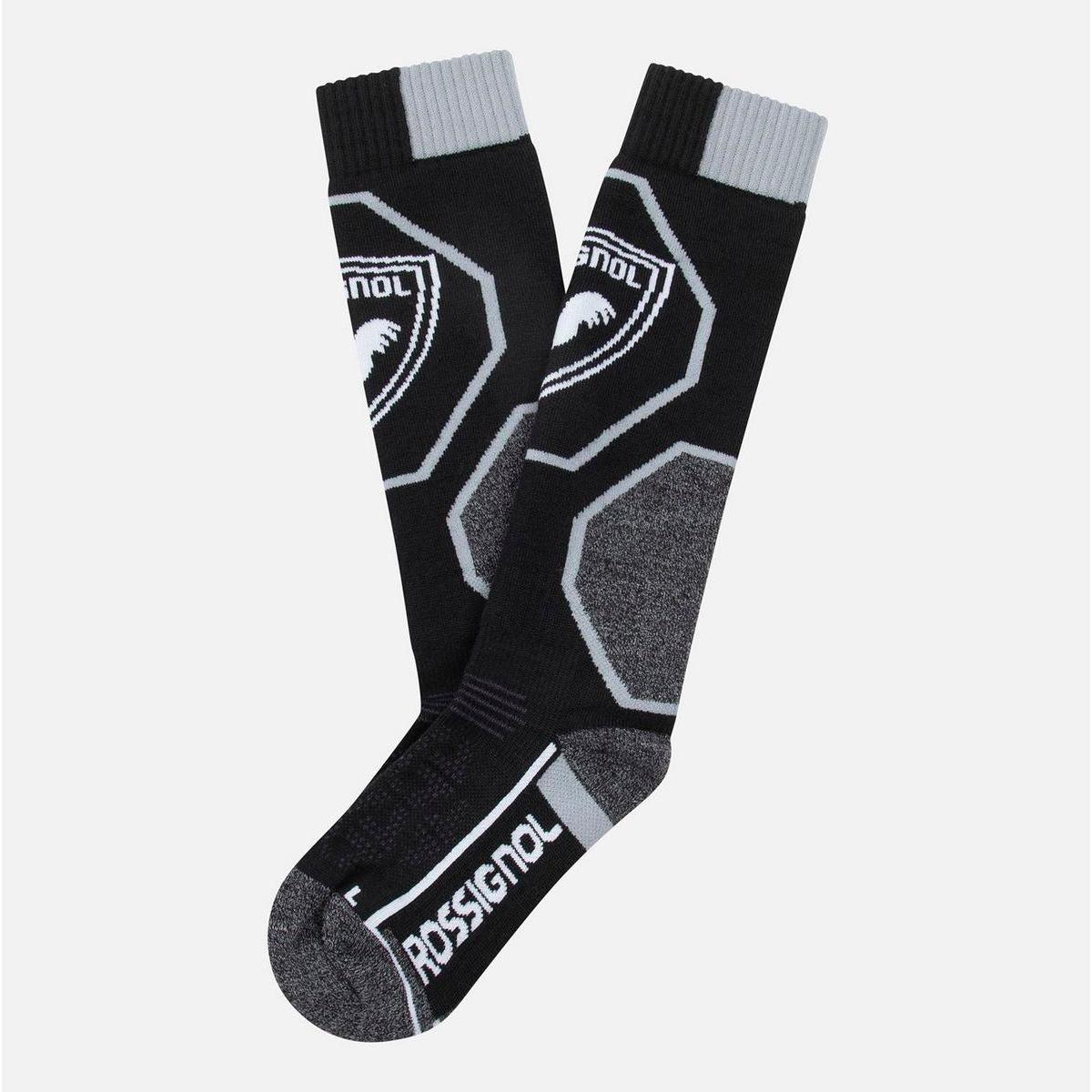 Rossignol, Calze sportive, Jr Speed Comfort Socken (XXS), Nero