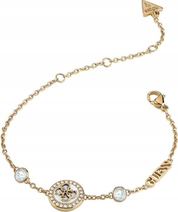 Produktbild Guess Beautiful gold-plated Dreaming bracelet JUBB03120JWYGWH - Dimension: L: 17 - 21 cm (Edelstahl)