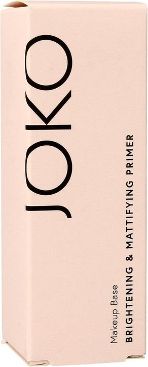 Actual product image Jokon Joko - Brightening & Mattifying Primer makeup base brightening and mattifying 20ml