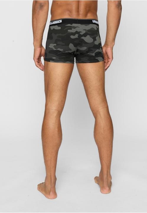 Actual product image Urban Classics 2-Pack Camo Boxer Shorts (L, pack of 2)
