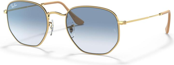 Actual product image Ray Ban Lunettes de Soleil Hexagonal - Doré