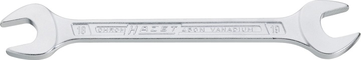 Image du produit HAZET Clé à fourche double 450N-21X23 ∙ Profil à 6 pans extérieurs ∙ 21 x 23 mm