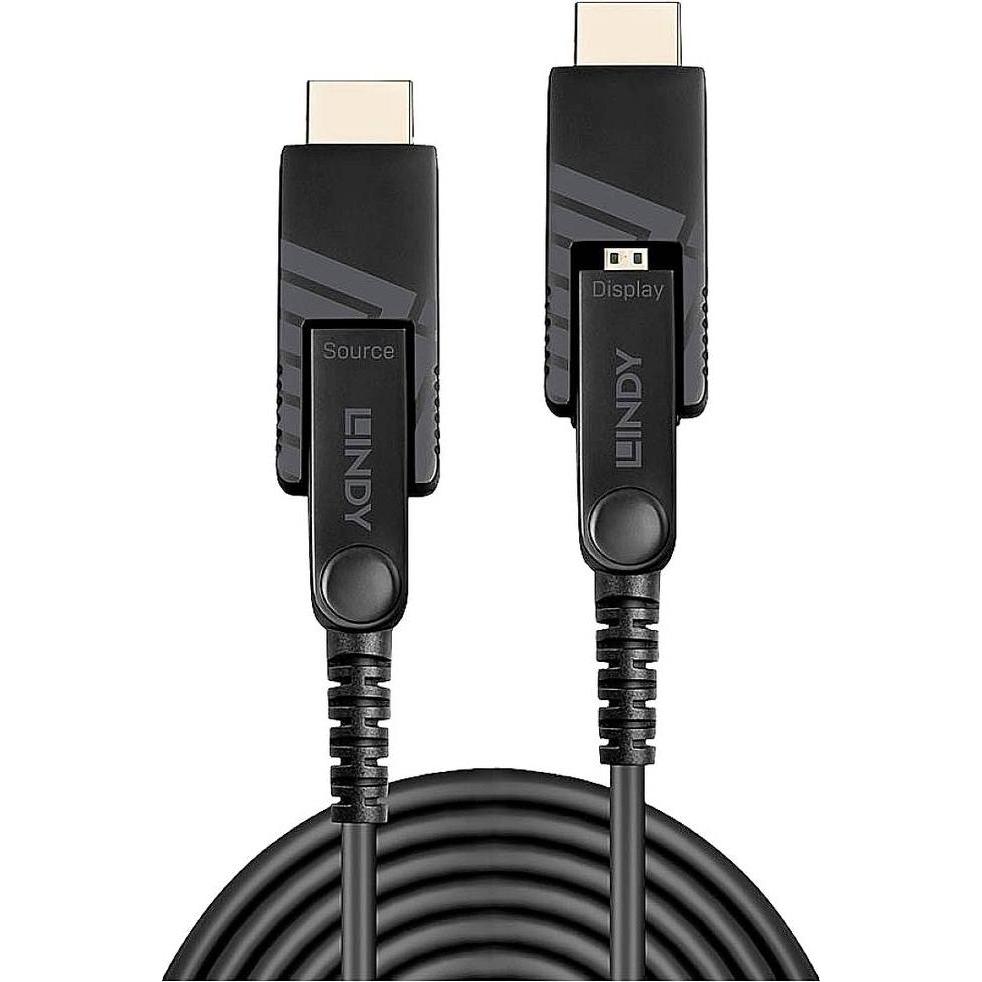 Lindy micro HDMI (Typ D) — micro HDMI (Typ D) (100 m, HDMI), Video Kabel