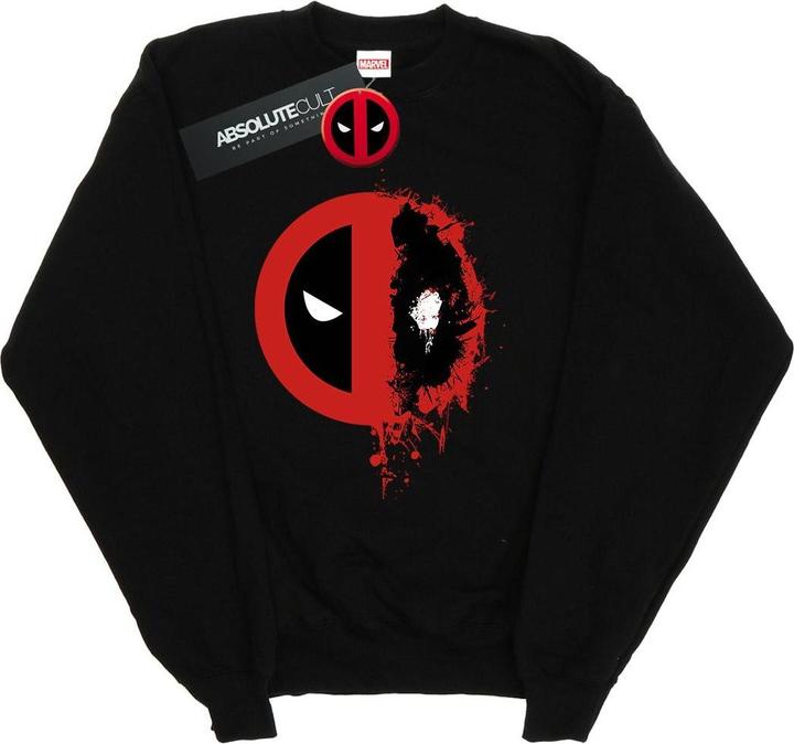 Produktbild Deadpool Split Splat Logo Sweatshirt (L)