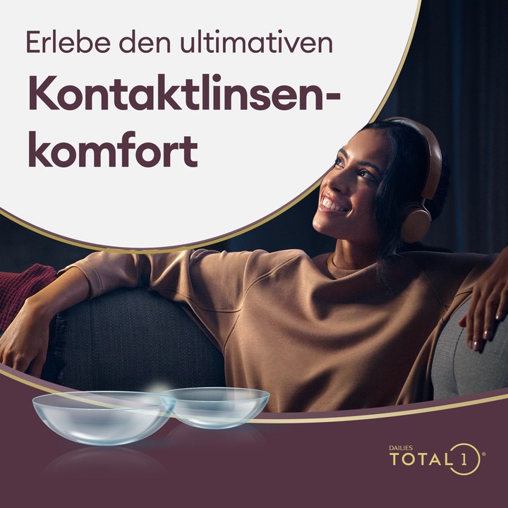 Productafbeelding Dailies Total1 Totaal 1 (30 Stuk, Daglens, Sferisch)