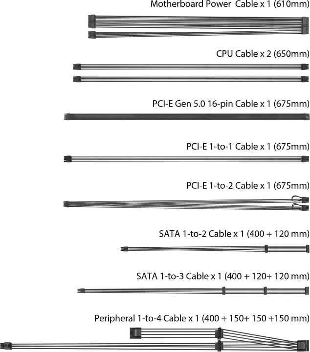Actual product image ASUS TUF Gaming (750 W)