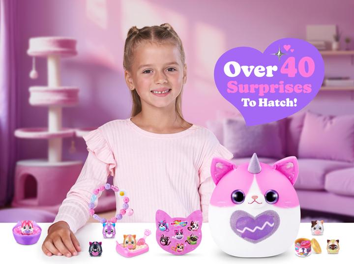 Actual product image Zuru Rainbocorns - Eggzania Kitty Mania