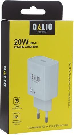 Produktbild Rez Galio 20W USB-C Adapter - White (20 W)