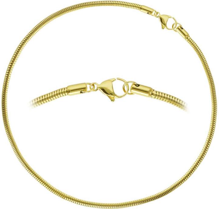 Bijouteria Halskette (Edelstahl, PVD Beschichtung, 60 cm)