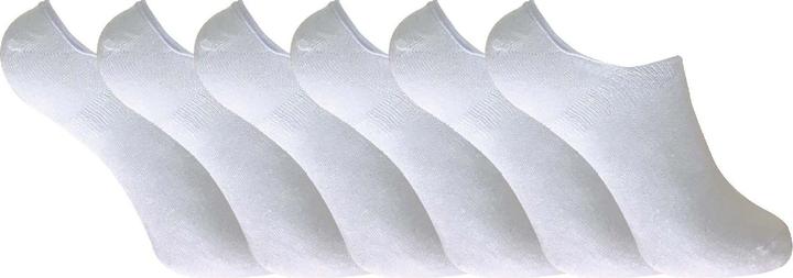 Sock Snob 6er Pack Bambus Unsichtbar Sneaker Socken | Füsslinge mit Silikon Ferse (37 - 40)