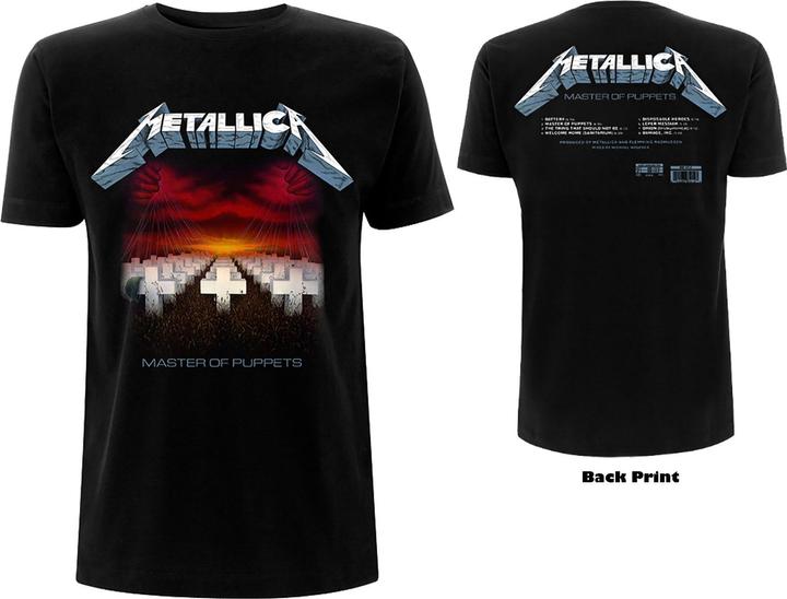 Immagine prodotto Metallica Master of Puppets Tracks (L)