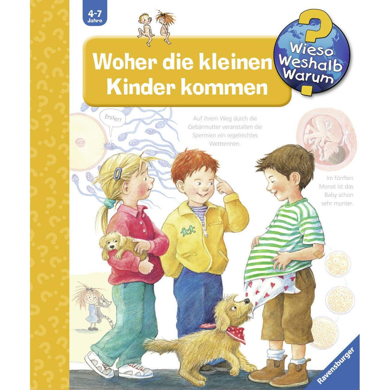 Woher die kleinen Kinder kommen, Kinderbücher von Doris Rübel