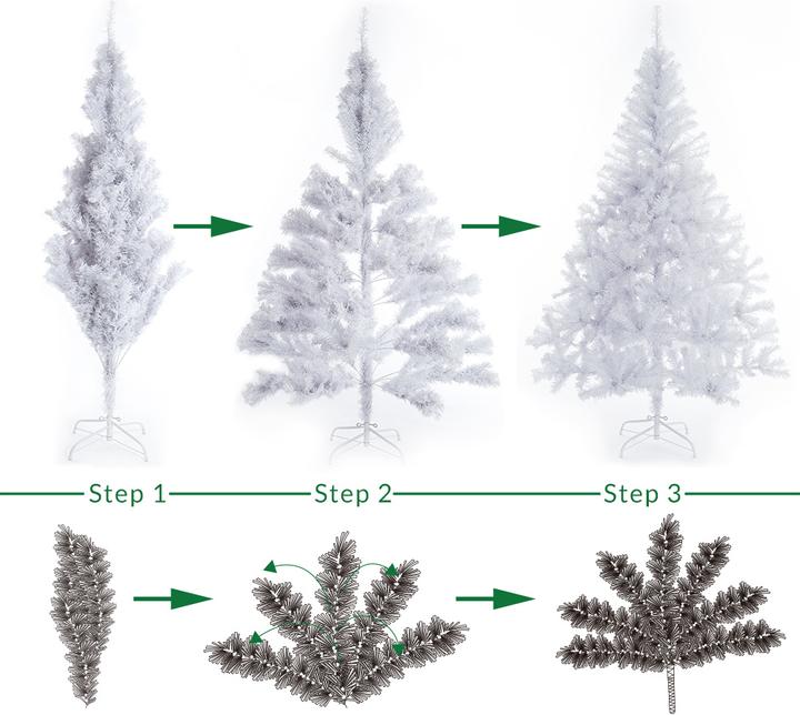 Actual product image Casaria Christmas tree (150 cm)