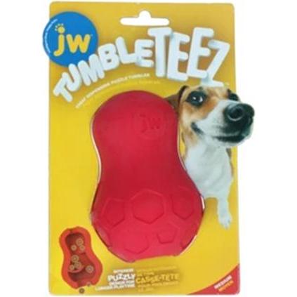 Thumbnail - JW Tumble Teez Rood, Hundespielzeug
