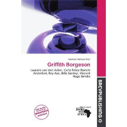 Griffith Borgeson, Ratgeber