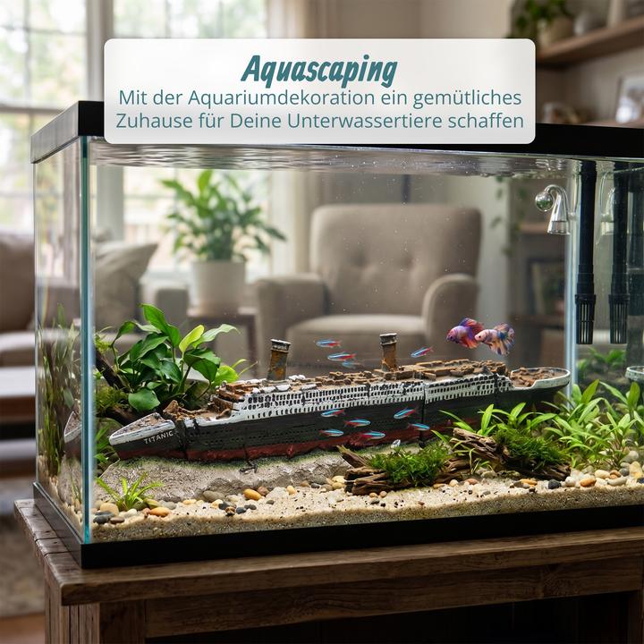 Produktbild Relaxdays Aquarium-Deko (Dekoration, sonstige Gegenstände)