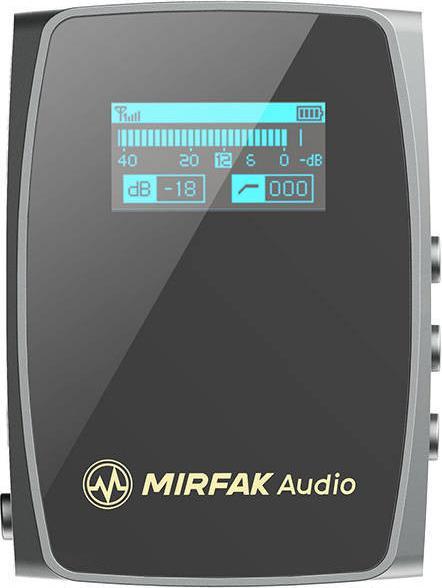 Actual product image Mirfak Audio Mirfak WE10 Pro Compact Wireless Microphone System