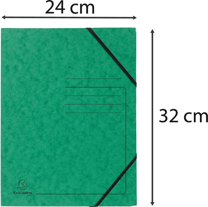 Produktbild Exacompta Sammelmappe mit Gummizug (A4, 1 x)