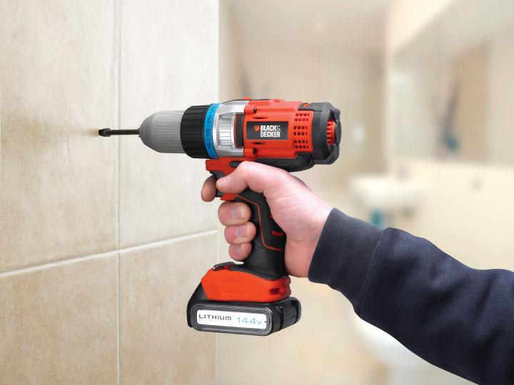 Produktbild Black & Decker EGBHP146K, 1 Akku (Akkubetrieb)