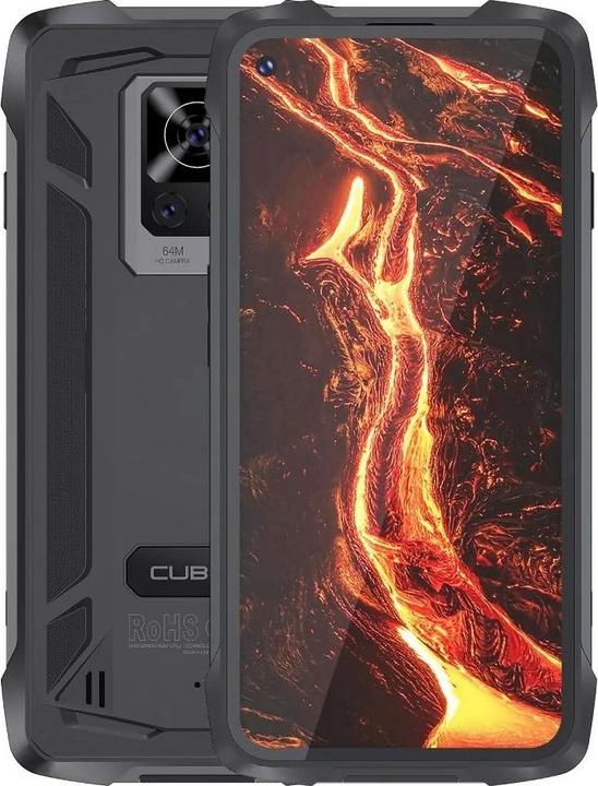 Actual product image Cubot King Kong 7 black EU (128 GB, Black, 6.36", Dual SIM, 4G)