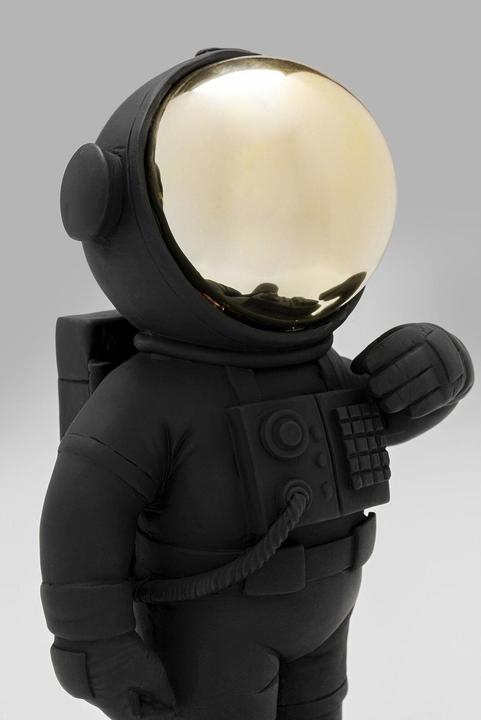 Immagine prodotto Kare Design Figura Deco Welcome Astronaut Nero 27 cm (20 x 22 x 33 cm)