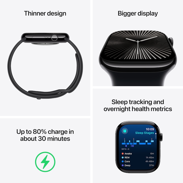 Image du produit Apple Watch Series 10 (42 mm, 4G)