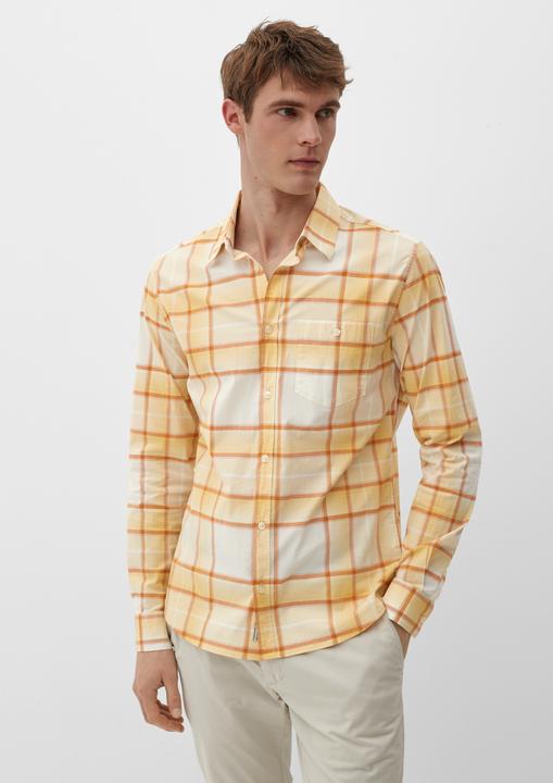 Immagine prodotto s.Oliver Hemd Kariertes Hemd aus Baumwollstretch (S)