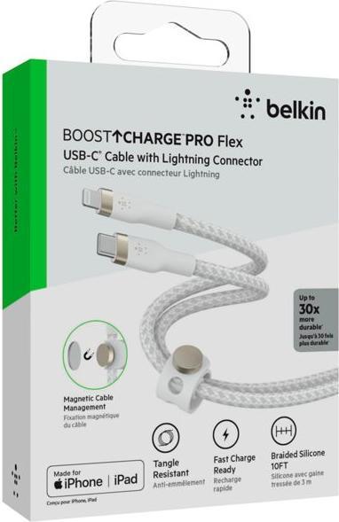 Produktbild Belkin USB C — Lightning (3 m, USB 3.2 Gen 1)