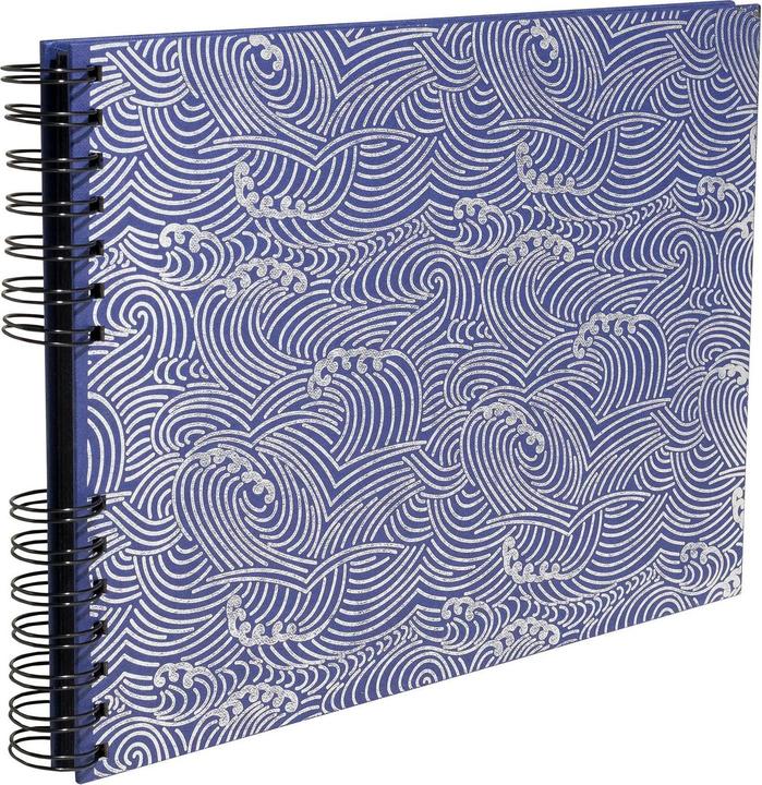 Immagine prodotto Exacompta Fotoalbum mit Spiralbindung, 50 Seiten schwarz, 32x22 cm, Japan (10 x 15 cm)