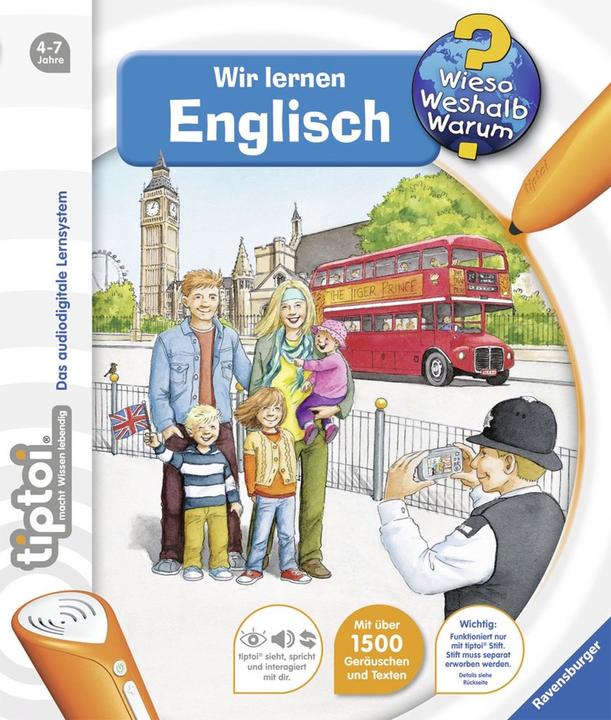 Actual product image tiptoi We learn English (German)