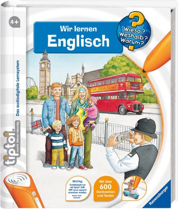 Actual product image tiptoi We learn English (German)