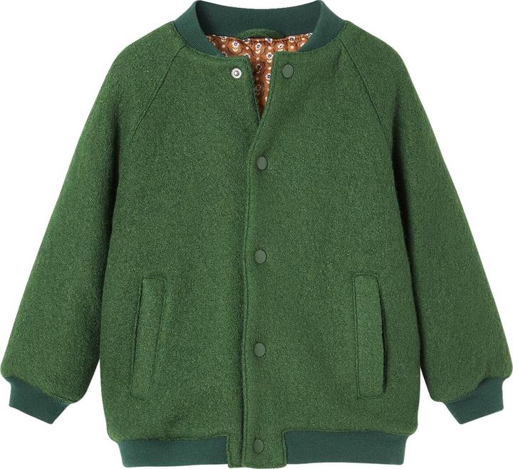 Produktbild Vertbaudet Mädchen Bouclé-Collegejacke, Wattierung Recycling-Polyester (98)