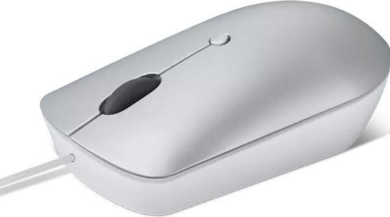 Actual product image Lenovo 540 USB-C Wired Compact Mouse sv. Å¡edá (Cable)