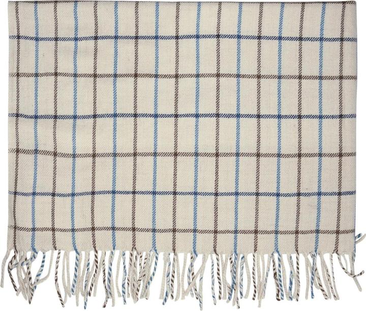 Image du produit Greengate Lyla couverture laine check white 130 x 180 cm (130 x 180 cm)