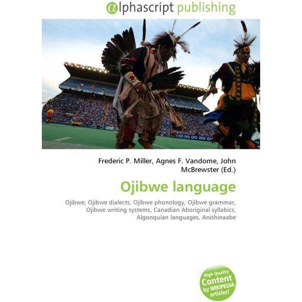 Thumbnail - Ojibwe language, Fachbücher von Agnes F. Vandome, Frederic P. Miller, John McBrewster