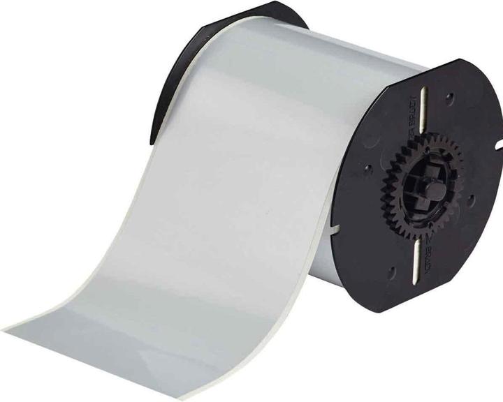 Produktbild Brady B30C-4000-565-SL, metallisierter Polyester, Silber, 101,6mm x 30,48m, permanent, Endlos (117 (10.16 cm)
