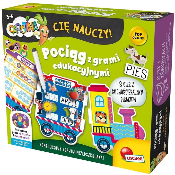 Actual product image Lisciani Carotina set - Training with games (English)
